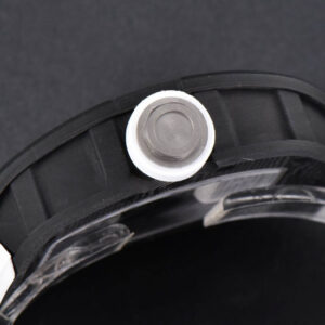 RM055 Real NTPT 42.7mm BBRF White Skeleton Dial White Rubber Strap RMUL2 - Image 16