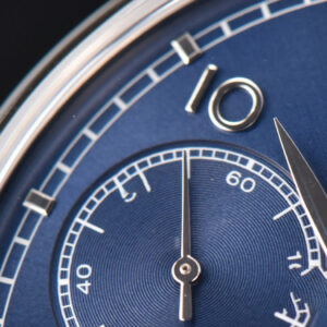 Portuguese Real PR Annual Calendar IW503502 ZF 44MM Blue Dial Black Leather Strap A5280 - Image 3