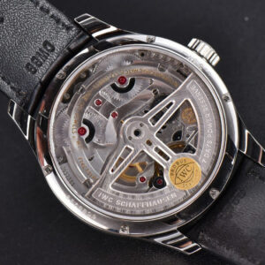 Portuguese Real PR Annual Calendar IW503502 ZF 44MM Blue Dial Black Leather Strap A5280 - Image 10
