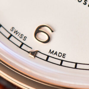 Portuguese Real PR Annual Calendar IW503504 ZF 44MM RG White Dial Brown Leather Strap A5280 - Image 8