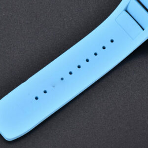 RM055 Real NTPT 42.7mm BBRF Blue Skeleton Dial Blue Rubber Strap RMUL2 - Image 14
