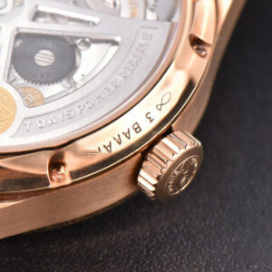 Portuguese Real PR Annual Calendar IW503504 ZF 44MM RG White Dial Brown Leather Strap A5280 - Image 15