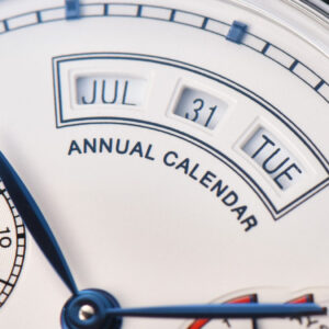 Portuguese Real PR Annual Calendar IW503502 ZF 44MM White Dial Blue Leather Strap A5280 - Image 13