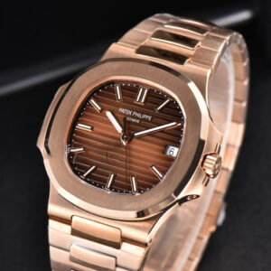 Nautilus 5711R 40MM 3KF Brown Dial RG Bracelet A324 V3 - Image 2