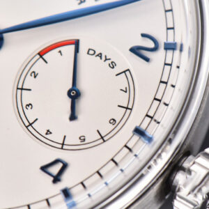 Portuguese Real PR Annual Calendar IW503502 ZF 44MM White Dial Blue Leather Strap A5280 - Image 17
