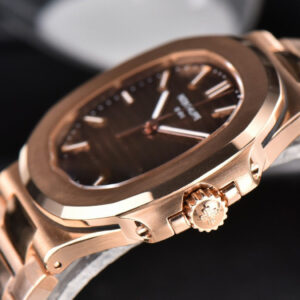 Nautilus 5711R 40MM 3KF Brown Dial RG Bracelet A324 V3 - Image 6
