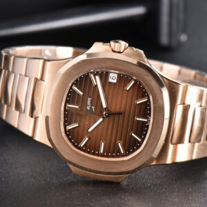 Nautilus 5711R 40MM 3KF Brown Dial RG Bracelet A324 V3 - Image 9