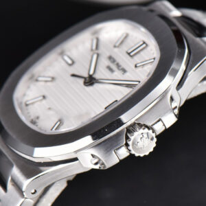 Nautilus 5711 40MM 3KF White Dial SS Bracelet A324 V3 - Image 10