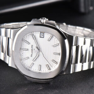 Nautilus 5711 40MM 3KF White Dial SS Bracelet A324 V3 - Image 12