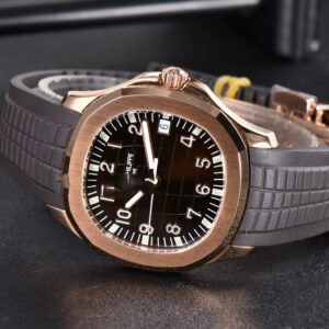 Aquanaut 5167 40mm RG 3KF Brown Dial Brown Rubber Strap A330 V3 - Image 6