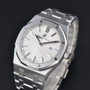 Royal Oak Ladies 67650ST 33mm ZF SS White Dial SS Bracelet Quartz - Image 3