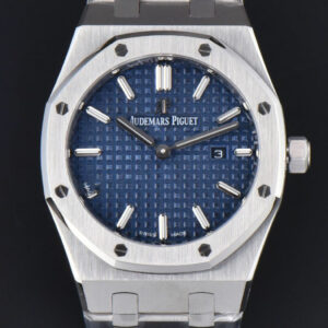 Royal Oak Ladies 67650ST 33mm ZF SS Blue Dial SS Bracelet Quartz