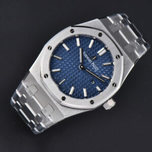 Royal Oak Ladies 67650ST 33mm ZF SS Blue Dial SS Bracelet Quartz - Image 3