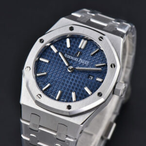 Royal Oak Ladies 67650ST 33mm ZF SS Blue Dial SS Bracelet Quartz - Image 4