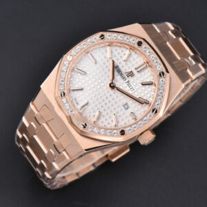 Royal Oak Ladies 67651OR 33mm ZF RG Diamond White Dial RG Bracelet Quartz - Image 3
