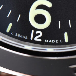 PAM088 GMT 44mm VSF Black Dial Brown Leather Strap P9001 - Image 6