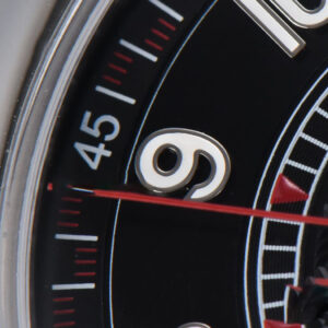 Calatrava 6007G 40mm ZF Black Dial Red Hand Nylon Strap 9015 - Image 3