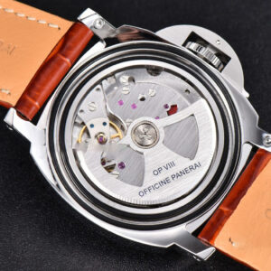 PAM088 GMT 44mm VSF Black Dial Brown Leather Strap P9001 - Image 22
