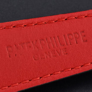 Calatrava 6007G 40mm ZF Black Dial Red Hand Nylon Strap 9015 - Image 16