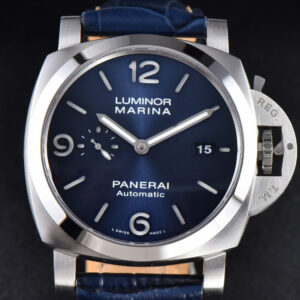 PAM1313 44mm VSF Blue Dial Blue Leather Strap P9010