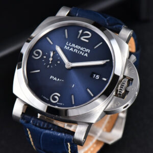PAM1313 44mm VSF Blue Dial Blue Leather Strap P9010 - Image 2