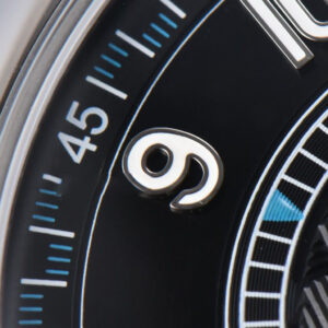 Calatrava 6007G 40mm ZF Black Dial Blue Hand Nylon Strap 9015 - Image 7