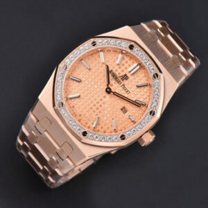 Royal Oak Ladies 67651OR 33mm ZF RG Diamond RG Dial RG Bracelet Quartz - Image 4