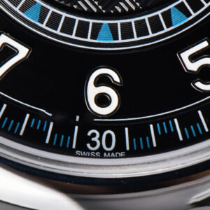Calatrava 6007G 40mm ZF Black Dial Blue Hand Nylon Strap 9015 - Image 10