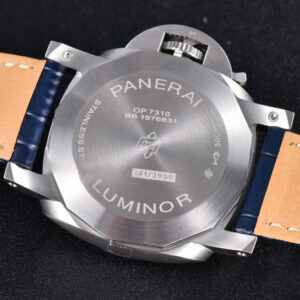 PAM1313 44mm VSF Blue Dial Blue Leather Strap P9010 - Image 16
