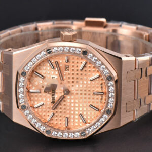 Royal Oak Ladies 67651OR 33mm ZF RG Diamond RG Dial RG Bracelet Quartz - Image 3