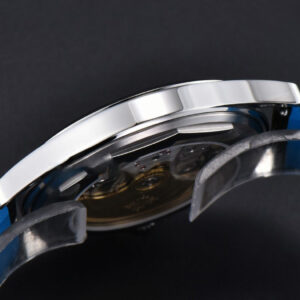 Calatrava 6007G 40mm ZF Black Dial Blue Hand Nylon Strap 9015 - Image 17