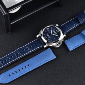 PAM1313 44mm VSF Blue Dial Blue Leather Strap P9010 - Image 24