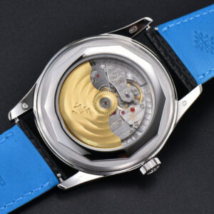 Calatrava 6007G 40mm ZF Black Dial Blue Hand Nylon Strap 9015 - Image 24