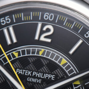 Calatrava 6007G 40mm ZF Black Dial Yellow Hand Nylon Strap 9015 - Image 3