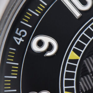 Calatrava 6007G 40mm ZF Black Dial Yellow Hand Nylon Strap 9015 - Image 4