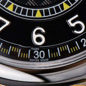 Calatrava 6007G 40mm ZF Black Dial Yellow Hand Nylon Strap 9015 - Image 6