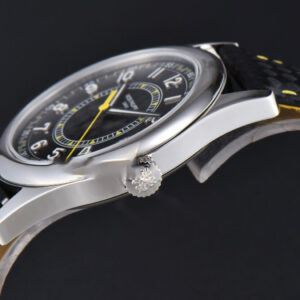 Calatrava 6007G 40mm ZF Black Dial Yellow Hand Nylon Strap 9015 - Image 9