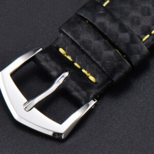 Calatrava 6007G 40mm ZF Black Dial Yellow Hand Nylon Strap 9015 - Image 14