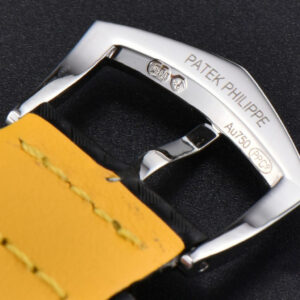 Calatrava 6007G 40mm ZF Black Dial Yellow Hand Nylon Strap 9015 - Image 16