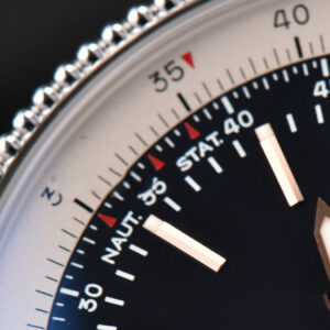 Navitimer V7F 41MM Black Dial Black Leather Strap A2824 - Image 8