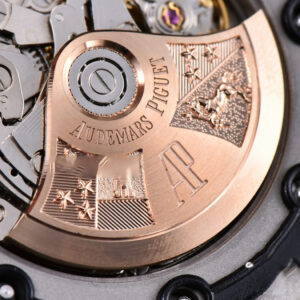 Royal Oak Offshore 26170ST JF 42MM White Dial Red Hands Black Leather Strap A7750 V3 - Image 4