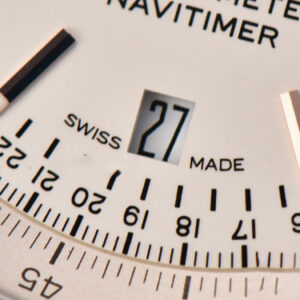 Navitimer V7F 41MM White Dial Brown Leather Strap A2824 - Image 11