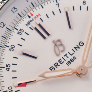 Navitimer V7F 41MM White Dial Brown Leather Strap A2824 - Image 12
