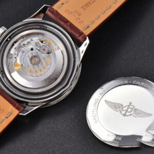 Navitimer V7F 41MM White Dial Brown Leather Strap A2824 - Image 21