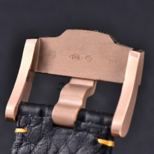 Royal Oak Offshore 26470OR RG JF 44MM YG Dial Black Subdial Black Leather Strap A3126 - Image 22