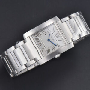 Tank Francaise Medium 32mmx 27mm K11F SS Bracelet Quartz - Image 4