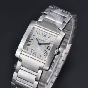 Tank Francaise Medium 32mmx 27mm K11F SS Bracelet Quartz - Image 5