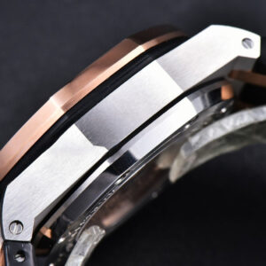 Royal Oak Offshore 26471SR RG JF 44MM Blue Dial Black Leather Strap A3126 - Image 20