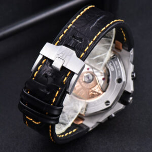 Royal Oak Offshore 26471SR RG JF 44MM Blue Dial Black Leather Strap A3126 - Image 21