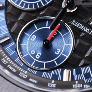 Royal Oak Offshore 26568PM JF 44MM Blue Dial Blue Rubber Strap A3126 - Image 6